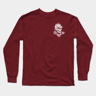 Sherlock Bones (Chest Print) Long Sleeve T-Shirt